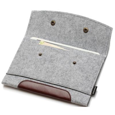 China Fashionable Waterproof Polyester Neoprene Felt Laptops Messenger Bag For Men for sale