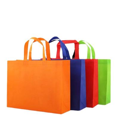 China High Quality Handled Non Woven Shopping Bag With Low MOQ Custom Cute Reusable Shopping Bags for sale