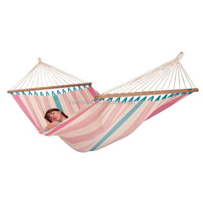 China Super Comfortable Tree Hanging Bedrooms Outdoor Indoor Hanging Bed Hammock With Spreader Bar for sale