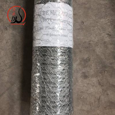 China Easily Assembled Good Quality Galvanized Hexagonal Wire Netting Chicken Mesh for sale