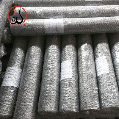 China Gabions Good Quality Galvanized Wire Netting Hexagonal Chicken Cage Wire Mesh for sale