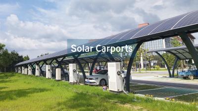 China Commercial Distributed Rooftop Solar System-Carport for sale