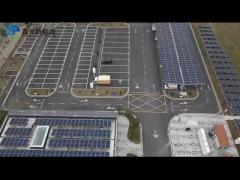 Solar Charging System-Bus Station Hub