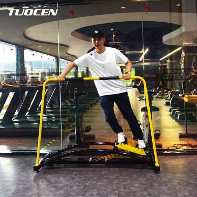 China Indoor Ski Simulator Equipment, Gym / Tuocen Playground Ski Fitness Machine for sale