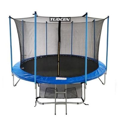 China With Supplier 16FT Protective Playground Net Outdoor Trampoline , Large Size Trampoline For Adults With Safety Net for sale