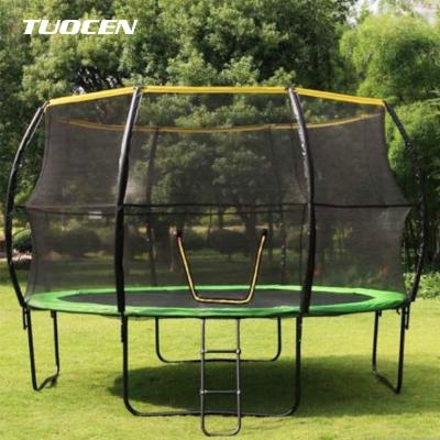 China With Garden Round Basketball Hoop Wholesale Outdoor Adult Square Bungee Net Large Trampoline Trampoline Protector/ for sale