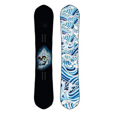 China Hot Selling OEM Carbon Materials Poplar Wood + Fiberglass + ABS Snowboard 157 for sale