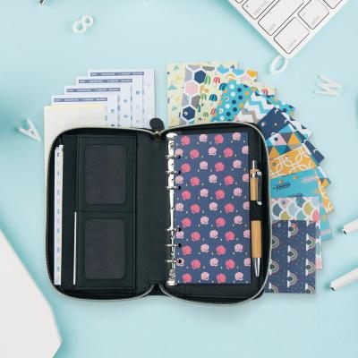 China New fashion large capacity anti-theft border long multi-function manufacturer zipper card bag card bag cash budget wallet for sale