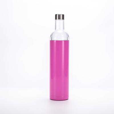 China Sustainable Wholesale Custom Wine Tumbler Set Stainless Steel Wine Bottle Wine Cup for sale