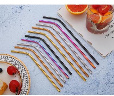 China Sustainable Reusable Metal Stainless Steel Drinking Straws Replacement Straw Case for sale