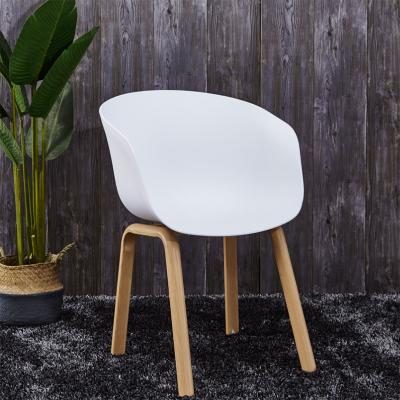 China Danish furniture living room plastic armchair wholesale comfortable new modern ergonomico design for sale