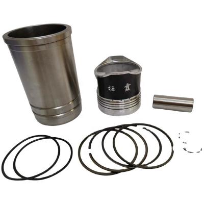 China Machinery Repair Shops Cylinder Liner Piston Kit (6PC Set) for KM160 Single Cylinder Water Cool Diesel Engine for sale