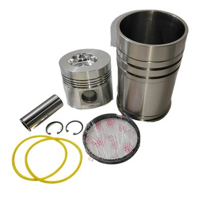 China Machinery Repair Shops Cylinder Liner Sleeve Piston Kit (6PC Set) For ZS1115 S1115 4 Stroke Water Fresh Single Cylinder Diesel Engine for sale