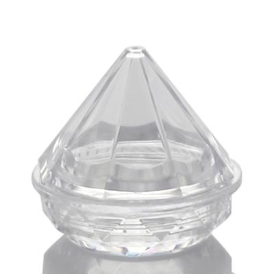 China Recycled Cosmetic Materials 5g Jewelry Shape Clear Jar Container Factory Direct Selling for sale