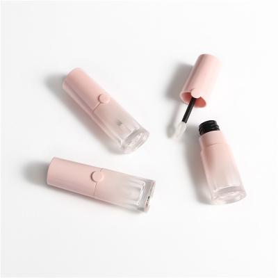 China 4.5ml Lip Gloss Cosmetic Tube In Pink 5ml Empty Factory Direct Sale Gradient Lip Gloss Lip Tint Container for sale