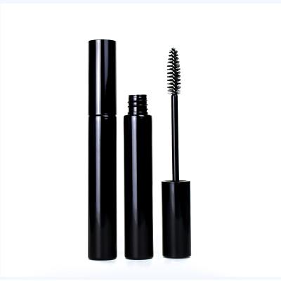 China 12ml Eyelash New Product Customized Logo Container Black Empty Mascara Tube With Brush for sale