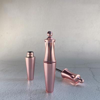 China High Quality Spot Supplies 4ml Light Gold Rose Gold Crown Eyelash Growth Eyeliner Liquid Magnetic Liquid Bottle Tube Empty Container for sale