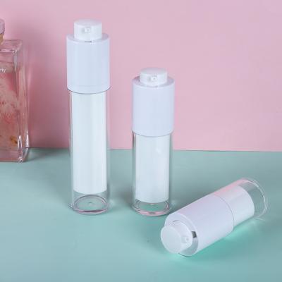 China 15ml / 30ml / 50ml Cosmetic Empty Lotion Bottle Cosmetic Packaging Plastic Pump Airless for sale