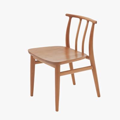 China European environmental protection factory direct sales cafe solid wood chair dining chair back chair dining room furniture for sale