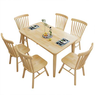 China Modern Environmental Protection Dining Table Dining Chair Set Living Room Dining Room Furniture for sale