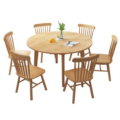 China Environmental Friendly European Modern Dining Table Set Round Dining Table Home Dining Furniture for sale