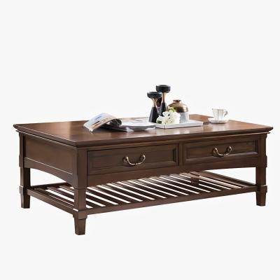 China Coffee Table Durable Modern Luxury Coffee Table Solid Wood Furniture for sale