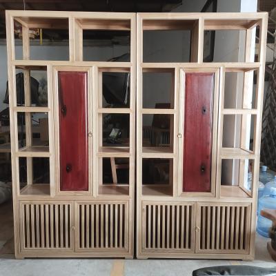 China Durable Luxury Vintage Living Room Furniture Wooden Wine Display Cabinet Modern Wine Arch for sale