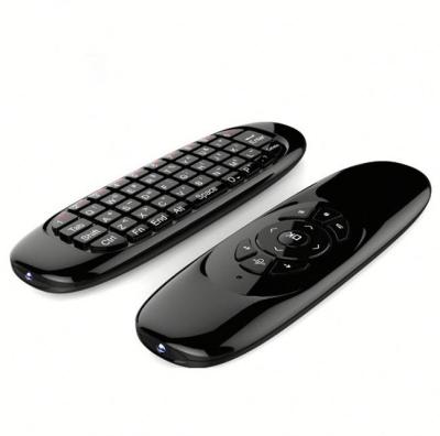 China On Big Sale Mini Tablet Keyboard For Android TV Box 2.4g Universal Air Remote Control Mouse C120 I8 H9 H18 H20 for sale