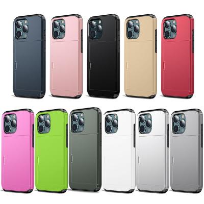 China Waterproof 2023 New Arrival For Apple 14 SGP Plug-in Card Waterproof Shockproof Anti-drop Push-slip For iPhone 14 Phone Cases for sale