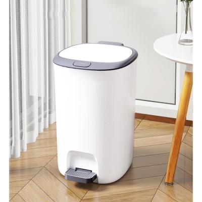 China Sustainable Hot Sale Kitchen Portable Rubbish Dust Plastic Garbage Trash Can Smart Waste Bins for sale