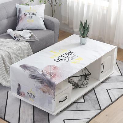 China Nordic style waterproof square tablecloth fashion household dining table polyesterprinting coffee table cloth for sale