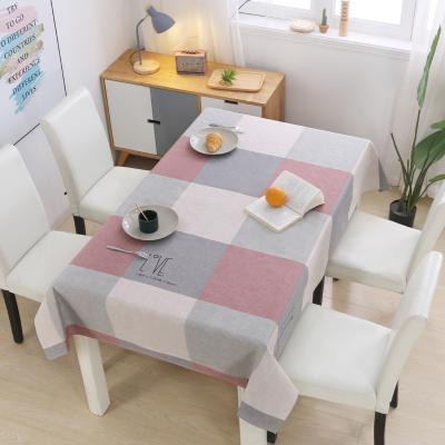 China Polyester Washable Table Cloth Wholesale Washable Tablecloth, Popular Modern Tablecloth Home Use Tablecloth From China Supplier for sale