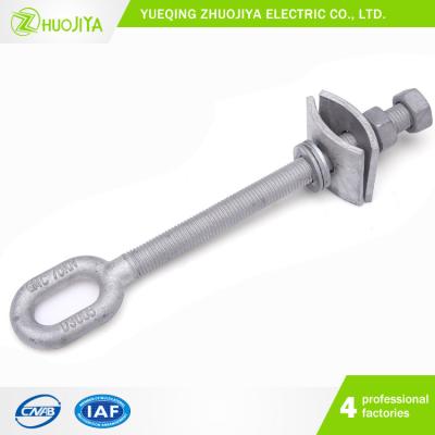 China Raceway Used In Mechanical And Electrical Products Zhuojiya Carbon Steel/Stainless Steel/Aluminum Eye Lifting Bolt DIN580 With Wing Nut for sale