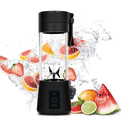 China Dropshipping 380ml Juicer Smoothie Maker Blender Handheld Blender Healthy Portable Electric Juicer Rechargeable Fruit Juicer Cup for sale