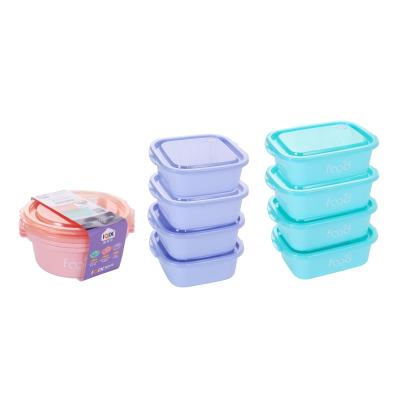 China 2021 Dropshipping New Arrival Wholesale Price Lunch Box Food Storage Containers Microwave Crate Viable Home Use for sale