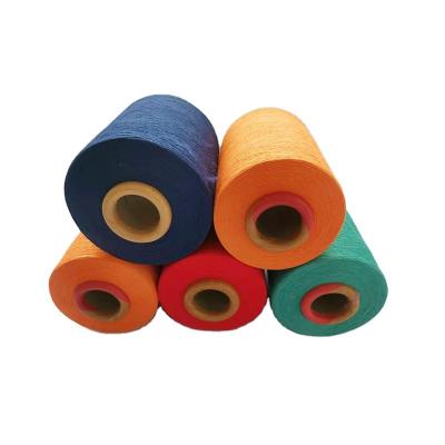 China Factory direct supplying anti-pilling customized color Recycled dyed OE mix worsted yarn for sale