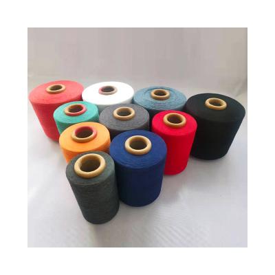 China Top selling anti-pilling recycled dyed linen polyester and recycled OE yarn for knitted socks for sale