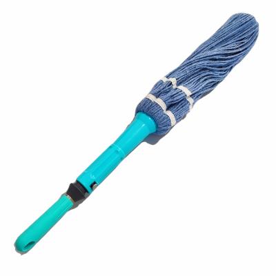 China Sustainable Universal Rotary Loop Telescopic Work Broom for sale