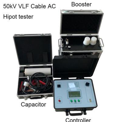 China Ultra low frequency high voltage generator VLF cable hipot test 50KV for sale