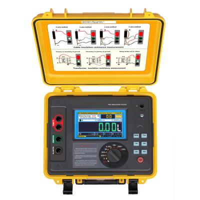 中国 15KV Digital insulation resistance tester High voltage megohmmeter 販売のため