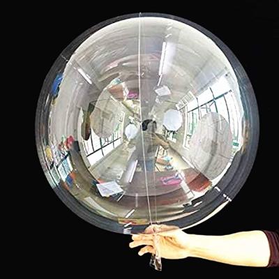 China Party Decoration Bobo Balloons 50 PSC/Pack, 24 Inch Helium Style Clear Bubble Bobo Balloons For LED Light Up Gifts For Christmas for sale