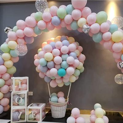 China Wholesale Thick 10 Inch Macaron Latex Thicken Balloon Pastel Balloon For Wedding Birthday Graduation Wedding Party Decoration for sale