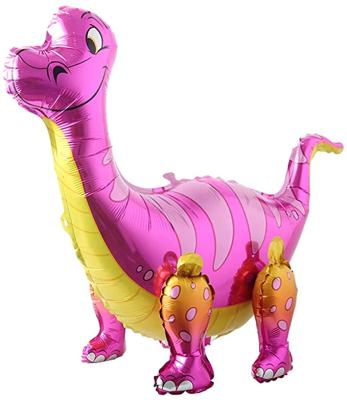 China Foil Balloon 3D Dinosaur Balloons Foil Standing Green Dinosaur Tanystropheus Dragon Wedding Baby Shower Birthday Party Decoration Supplies for sale