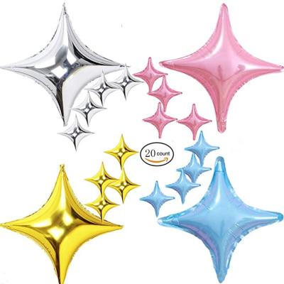 China Party Decoration Wholesale 20pcs Star Shape Balloons 24