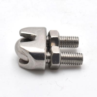 China Marine Type Wire Rope Fittings Hardware Stainless Steel U Bolt Clip for sale