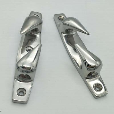 China Boat Hardware Fitting Marine Boat Accessories Parts Skene Straight Chocks For Yachts Boats And Sailboat for sale