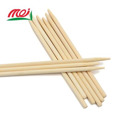 China Easily Cleaned 5.2Mmx14Cm China Factory Wholesale Barbecue Round Bamboo Stick for sale