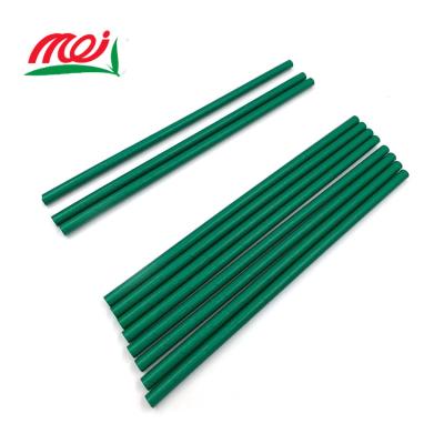 China Disposable Black Paper 8mm Biodegradable Viable Straw For Drink for sale