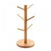 China Bamboo Kitchen Tableware Cup Holder Tree Cup Storage Holder Drain Cup Rack Jewelry Holder Bamboo for sale