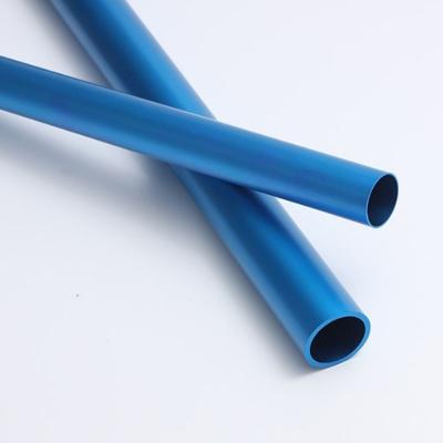 China Pipe Profile Constructure Kenli Al6061 Colored Al6063 Blown Aluminum Alloy Tubing Aluminum Anodized Pipes Round Aluminum Air Tubes for sale